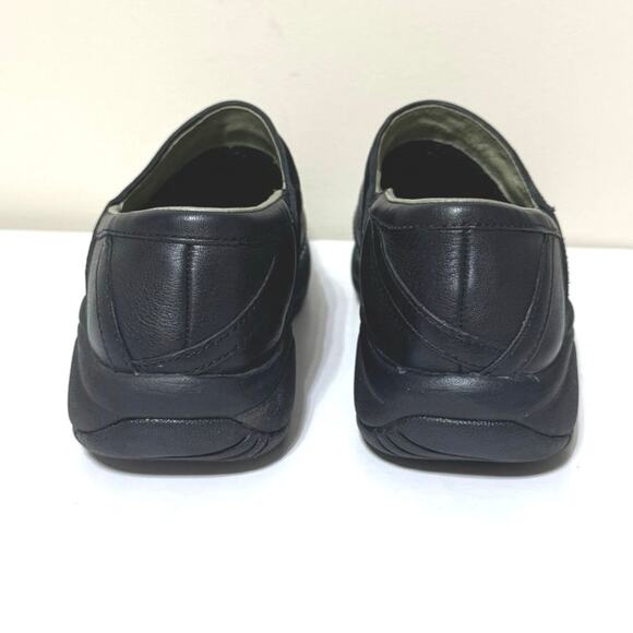 Merrell Women’s Primo Patch Black Leather Slip On Clogs Shoes Size 7.5 - Picture 5 of 12